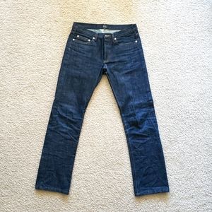 Men's A.P.C. New Cure H Jean Tres Etroit Blue Jeans